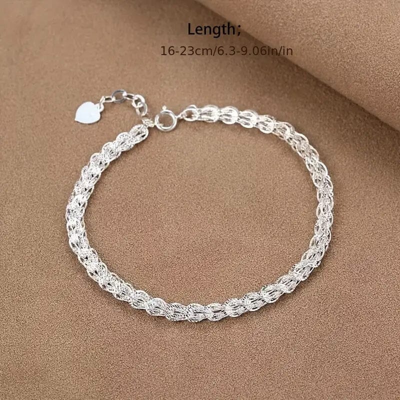 Silver Ultra Sparkle Glitter Bracelet