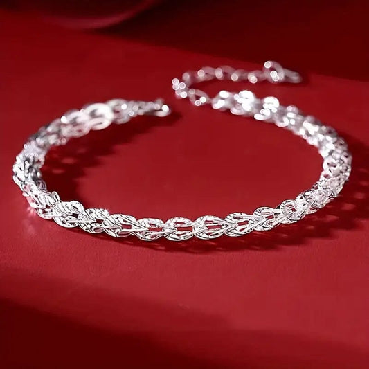 Silver Ultra Sparkle Glitter Bracelet